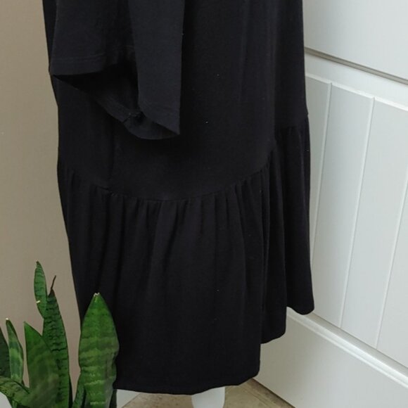 In every story by Penningtons black peasant baby doll top 1X - Picture 7 of 10